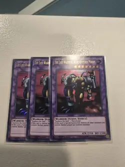 Yu-Gi-Oh! 3x the Last Warrior From Another Planet DUOV-EN076 1st Ultra Rare. NM. - Image 1
