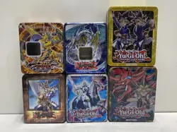 Mixed YU-GI-OH! TCG Empty Tins, Accessories, and Collectibles Bundle - Image 4