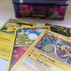 Pokemon Cards + tin - Image 2