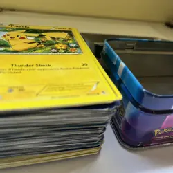 Pokemon Cards + tin - Image 4