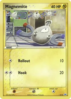Magnemite 4/10 Common EX Trainer Kit 1: Latias & Latios Pokemon Card - Image 1