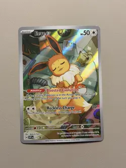 Pokemon TCG Eevee Holo Promo SVP 173 EN Sv: Scarlet & Violet Promo Cards - Image 1