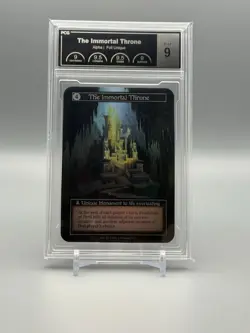 Sorcery: Contested Realm Alpha The Immortal Throne Unique Foil PCG 9 - Image 1