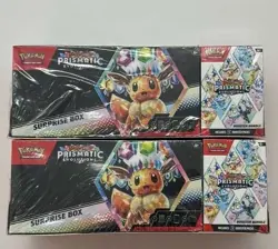 NEW SEALED POKEMON TCG PRISMATIC EVOLUTIONS SURPRISE BOX / BOOSTER BUNDLE - Image 1