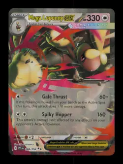 MEGA LOPUNNY EX DOUBLE RARE 084/094 NM POKEMON - Image 1