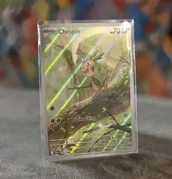 Chespin 087/086 - Illustration Rare - Chaos Rising - Pack Fresh - Pokemon TCG - Image 1