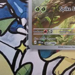 Chespin 087/086 - Illustration Rare - Chaos Rising - Pack Fresh - Pokemon TCG - Image 5
