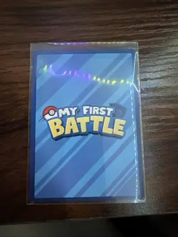 Pokemon Pikachu TCG Blue Border My First Battle Exclusive Stamp Promo - Image 2