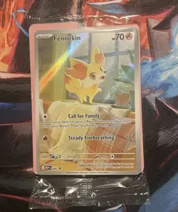 Pokemon TCG - Fennekin MEP 080 - CRI Chaos Rising ETB Black Star Promo Sealed - Image 1