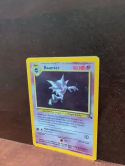 Pokemon TCG Haunter Fossil 6/62 Holo Unlimited Rare - Image 2