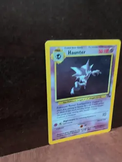 Pokemon TCG Haunter Fossil 6/62 Holo Unlimited Rare - Image 3