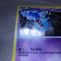Woobat 7/12 - McDonald’s Pokemon Card - Pokemon 2012 - Image 3