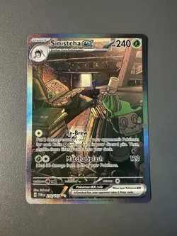 Pokemon Sinistcha Ex SIR 210/167 Twilight Masquerade Card NM - Image 1