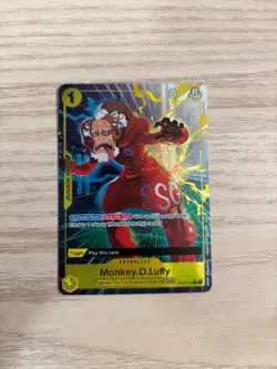 ST29-012 Monkey.D.Luffy (Full Art) English C NM One Piece TCG Card Game - Image 1