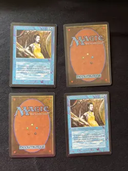 Magic the Gathering Creature Bond Beta X4 NM to LP - Image 1