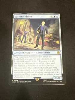 1x Auton Soldier - Universes Beyond: Doctor Who - NM - MTG - Image 1