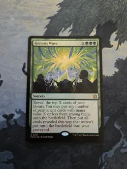MTG FDN Genesis Wave Foil NM - Image 1