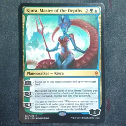 Kiora, Master of the Depths - Battle For Zendikar (MTG) - Image 1