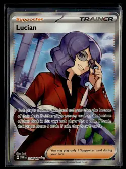 Lucian 208/167 Twilight Masquerade Ultra Rare Pokemon - Image 1