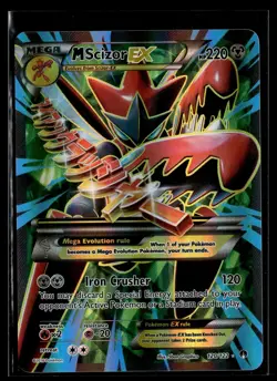 M Scizor EX 120/122 BREAKpoint Rare Ultra Pokemon - Image 1