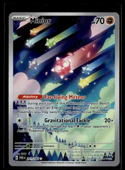 Minior 201/182 Paradox Rift Illustration Rare Pokemon - Image 1
