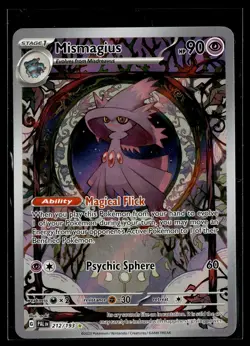 Mismagius 212/193 Paldea Evolved Illustration Rare Pokemon - Image 1