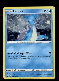 Lapras SWSH051 SWSH Black Star Promo Pokemon - Image 1
