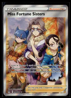 Miss Fortune Sisters 194/196 Lost Origin Rare Ultra Pokemon - Image 1