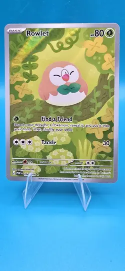 Rowlet 90/88 Perfect Order Illustration Rare Pokemon TCG NM/M B20 - Image 1