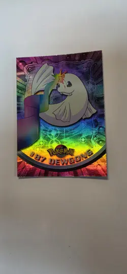 Topps 2000 Pokemon Dewgong #87 TV Animation Edition, Blue Label, Rainbow Foil - Image 1