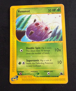 Pokemon Venonat 112/144 Skyrdige - LP Condition - Vintage - Image 1