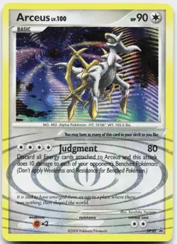 Arceus DP50 Holo Promo Diamond and Pearl Promos Pokemon Moderately Played - Image 1