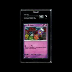 DRIFLOON 2025 POKEMON MEGA EVOLUTION BLACK STAR PROMOS #005 TAG 9 Mint - Image 1
