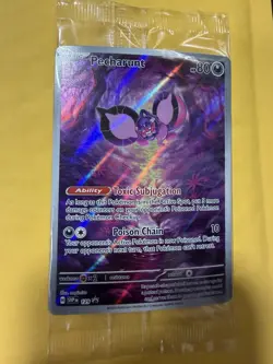 PECHARUNT 2024 POKEMON SCARLET & VIOLET BLACK STAR PROMO A #129 Q5716 - Image 1
