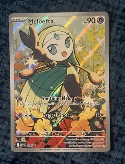 Pokemon TCG Meloetta Holo 026 Me: Mega Evolution Promo English Basic 90 HP - Image 1