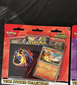 2 Pokemon Ascended Heroes Tech Sticker Collection 3-Pack Blister - Image 3