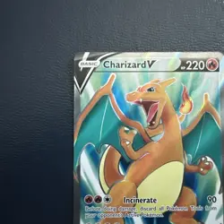Charizard V (Full Art) 153/172 Ultra Rare SWSH09: Brilliant Stars Pokemon TCG NM - Image 2