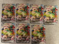 7X Pokemon Jumbo Snorlax VMAX 142/202 Stamped Promo Sword & Shield NM-LP Binder - Image 2