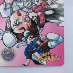 CHUN-LI No.97 Street FighterⅡ1993 Carddas Trading Card CAPCOM BANDAI ChunLi - Image 5