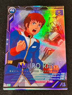 Gundam ARSENAL BASE Card AMURO RAY CHAR AZNABLE GUNDAM CHAR;S ZAKUⅡ BANDAI JAPAN - Image 3