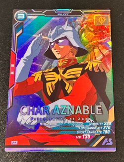 Gundam ARSENAL BASE Card AMURO RAY CHAR AZNABLE GUNDAM CHAR;S ZAKUⅡ BANDAI JAPAN - Image 5