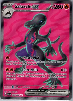 Salazzle ex 101/088 ME03: Perfect Order - Pokemon Card - NM - Image 1