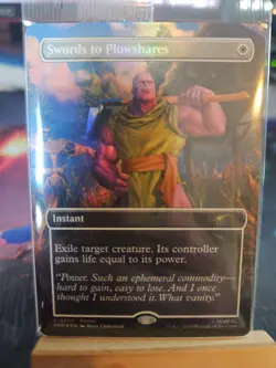 MTG Swords to Plowshares Thanos - Promo 0001 PSA Magazine May 2026 Sealed Foil - Image 1