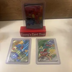 Pokemon TCG First Partner Illustration Collection Gen 1 Kanto Starters Promo NM - Image 1