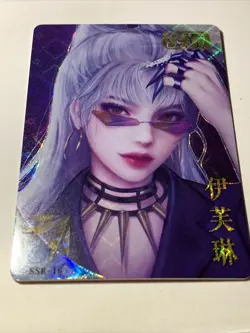 Evelynn League Of Legends SSR Goddess Secret Waifu Card Girl Anime Sexy Art Ai - Image 5