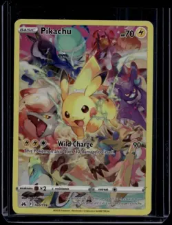 Pokemon TCG Pikachu 160/159 Crown Zenith Secret Rare NM - Image 1