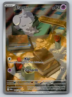 Espurr 095/088 Holo Illustration Rare Perfect Order Pokemon Near Mint - Image 1