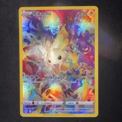Pikachu 160/159 Crown Zenith Secret Rare Full Art Holo English Pokemon TCG - Image 1