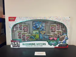 Pokemon TCG Scarlet & Violet 151 Blooming Waters Premium Collection Box SEALED - Image 1