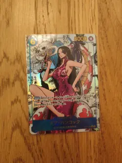 2024 One Piece OP07 Manga arte alternativa #051 Boa Hancock Jap - Image 1